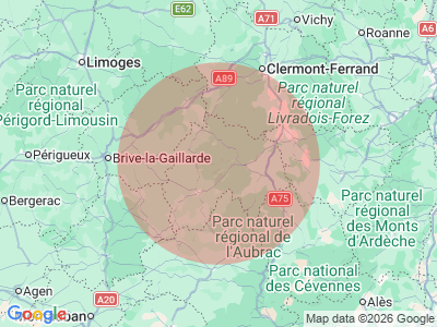 Map at 45.1191997, 2.6326062