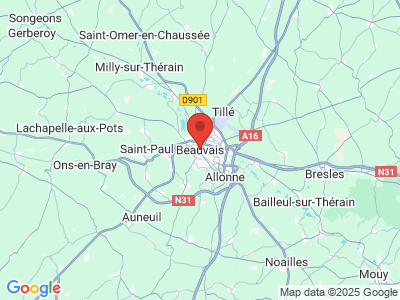 Map at 49.4295387, 2.0807123