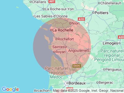 Map at 45.74949, -0.7733188