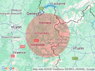 Map at 45.4932045, 6.4724