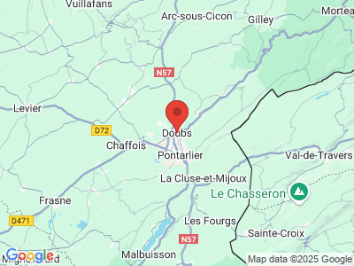 Map at 46.9276, 6.349001