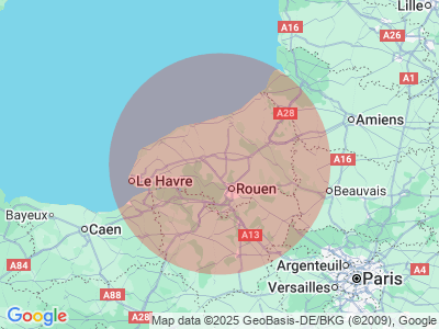 Map at 49.6054187, 0.9748439