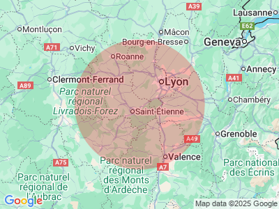 Map at 45.5126545, 4.4904519