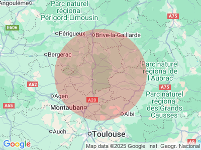 Map at 44.5379358, 1.6760691