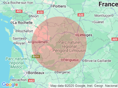 Map at 45.5990651, 0.6142169