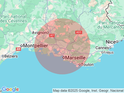 Map at 43.5911679, 5.3102505