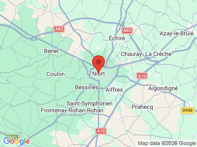 Map at 46.3230985, -0.4673997